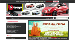Desktop Screenshot of bburago.pl